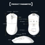 Motospeed Darmoshark M3 Bluetooth Wireless Gaming Mouse 4