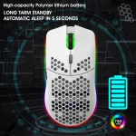HXSJ T66 RGB 2.4G Wireless Gaming Mouse 5
