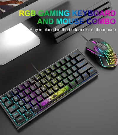 K61 RGB Wired Keyboard 2