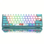 WK61 Mechanical Keyboard RGB Wired Gaming 1