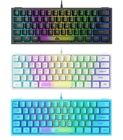 K61 RGB Wired Keyboard 1