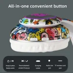 Graffiti Wireless Headsets Bluetooth Headphones 4