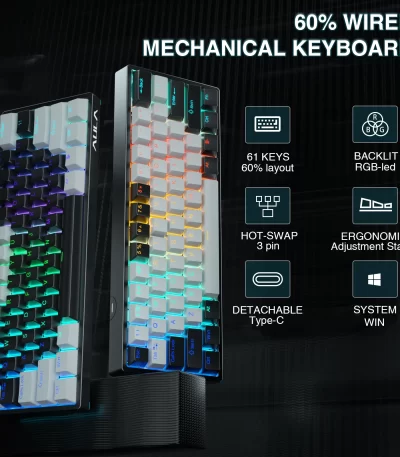 AULA F3261 Mechanical Gamer Keyboard 2