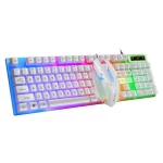 Rainbow Backlit Wired Keyboard and Mouse 1