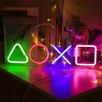Neon Sign Custom Game Icon Light 1