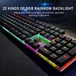 AULA F2008 Hot Swap Mechanical Keyboard Blue Switch 3