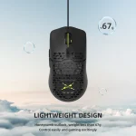 Delux M700 PMW3389 RGB Gaming Mouse 2
