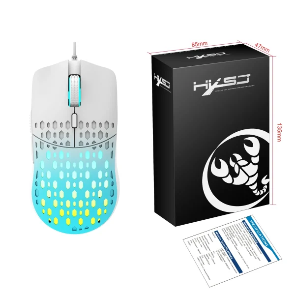 USB Wired Gaming Mouse RGB Gamer 14