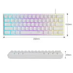 MageGee TS91 60% Compact Wired Keyboard 61 Keys RGB 6