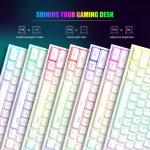 MageGee TS91 60% Compact Wired Keyboard 61 Keys RGB 3