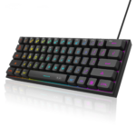 MageGee TS91 60% Compact Wired Keyboard 61 Keys RGB
