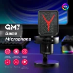 Gaming Microphone Professional Condenser Mic RGB USB Wired 2