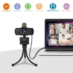 FIFINE 1440p Full HD PC Webcam 4