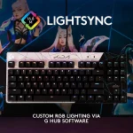 Logitech g pro x kda wired gaming mechanical keyboard 3