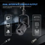 FDUCE SL40+ USB/XLR Dynamic Microphone Kit 3