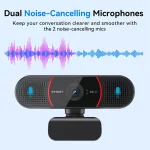 Webcam 4K Streaming Web Camera EMEET USB Mini Computer Autofocus Camera with Microphones for Zoom/Teams/OBS/PC/Mac/Laptop 4