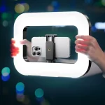 Ring Light Bunny Stand – Selfie & Live Stream Lighting Kit with Reverse Charging 7