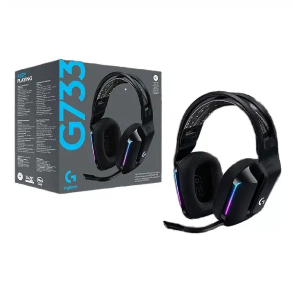 G733 LIGHTSPEED Wireless RGB Gaming Headset 1