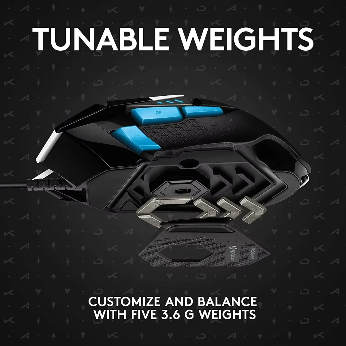 Logitech G502 HERO Wired Gaming Mouse 3 Logitech G502 HERO Wired Gaming Mouse 3