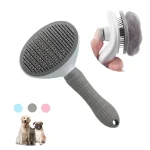 Stop Shedding & Tangles – Stainless Steel Pet Grooming Comb for Dogs & Cats 1
