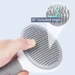 Stop Shedding & Tangles – Stainless Steel Pet Grooming Comb for Dogs & Cats 4