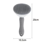 Stop Shedding & Tangles – Stainless Steel Pet Grooming Comb for Dogs & Cats 5