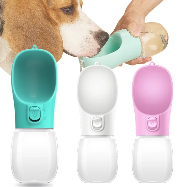 Portable Dog Water Bottle For Small Large Dogs Cat Outdoor Leakproof Walking Drinking Bowls Chihuahua French Bulldog Supplies 1