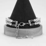 Luxury Cat Puppy Pearl Necklace Rhinestone Collar for Cats Small Dogs Ragdoll Cat Sphynx Necklaces Pet Accessories collier chat 5