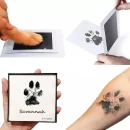 Paw Print Clean Touch Ink Pad, Dog Or Cat Pet Owner Keepsake, DIY Inkless Nose and Pawprint Impression Making Kit 1