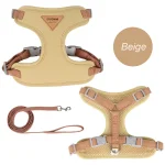 Cat Puppy Outdoor Walking Supplies Fashion Pet Harness and Leash Set for Small Dogs Cats Breathable Durable Kitten Harnesses 3