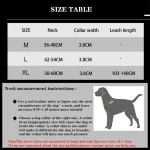 Pet Dog Collar Leash Set Nylon Material Durable Dog Collar Reflective Leash Pet Tactical Training Dog Collar Large Dog Leash Set 5