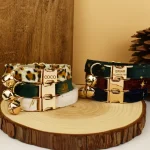 Cat Collar Bowknot Adjustable Safety Personalized pet collar Customized Name Soft 1